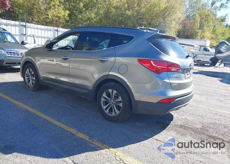 2014 Hyundai Santa Fe Sport 2.4L from USA, damaged, VIN 5XYZUDLB1EG226307